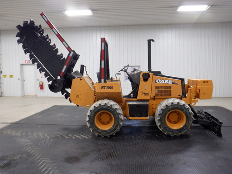 USED 2004 CASE 660 RIDE-ON TRENCHER EQUIPMENT #3459-5