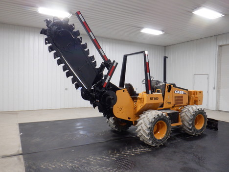 USED 2004 CASE 660 RIDE-ON TRENCHER EQUIPMENT #3459-7