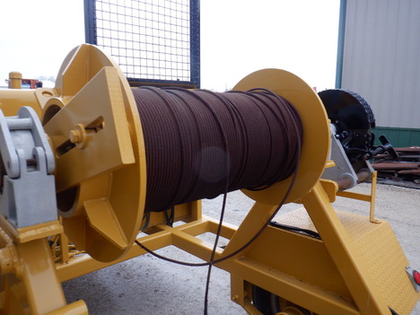 USED 1999 SHERMAN & REILLY PT3366 SINGLE DRUM PULLER EQUIPMENT #3508-4