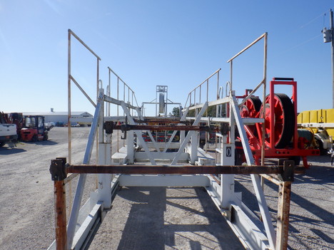 USED 2001 KIEFER 4 REEL TRAILER REEL TRAILER EQUIPMENT #3591-4