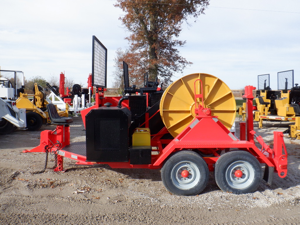 USED 2000 TSE TSE DPT-30B SINGLE DRUM PULLER EQUIPMENT #3668