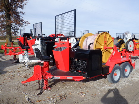 USED 2000 TSE TSE DPT-30B SINGLE DRUM PULLER EQUIPMENT #3668-2