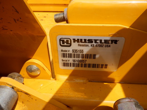USED 2017 HUSTLER SUPER 104 MOWER COMMERCIAL LAWN MOWER EQUIPMENT #3686-10