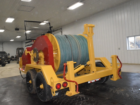 USED 2003 TSE TD40AH SINGLE DRUM PULLER EQUIPMENT #3744-3