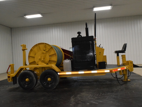 USED 2003 TSE TD40AH SINGLE DRUM PULLER EQUIPMENT #3744-4
