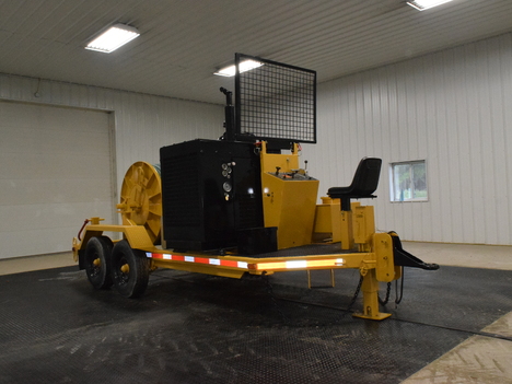USED 2003 TSE TD40AH SINGLE DRUM PULLER EQUIPMENT #3744-5