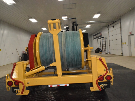 USED 2003 TSE TD40AH SINGLE DRUM PULLER EQUIPMENT #3744-7