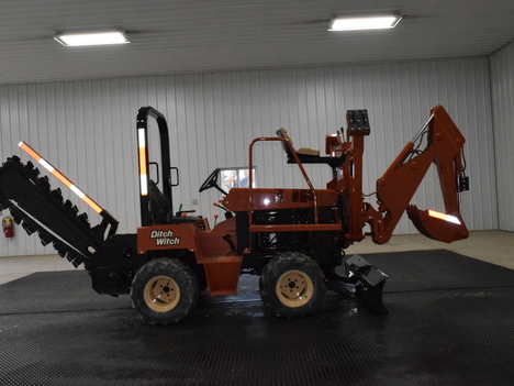 USED 2001 DITCH WITCH 3610 RIDE-ON TRENCHER EQUIPMENT #3776-4