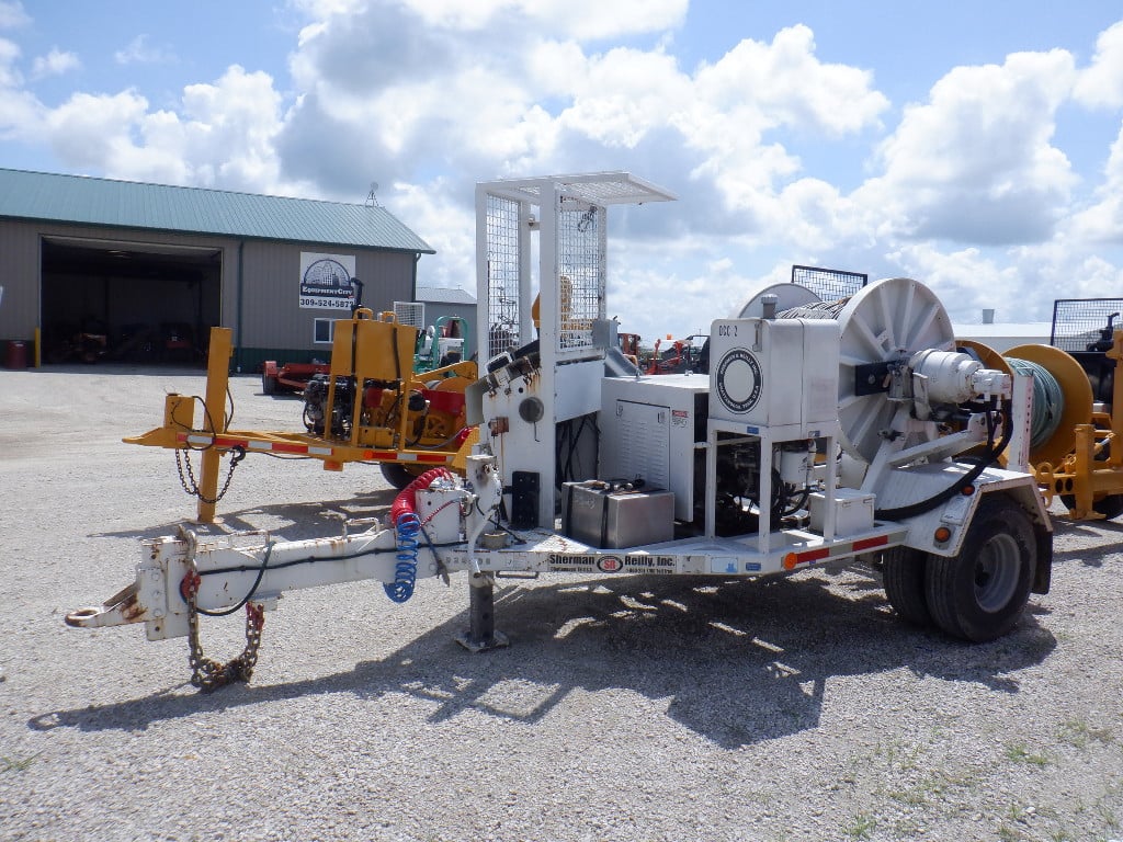 USED 2009 SHERMAN & REILLY PT2766 SINGLE DRUM PULLER EQUIPMENT #3815