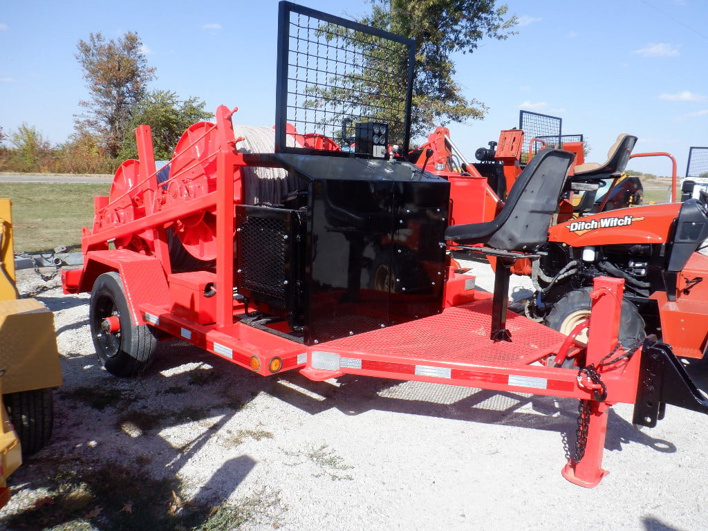 USED 2008 WAGNER-SMITH T-4DP-36. 2000 LB PULLER 4 DRUM PULLER EQUIPMENT #3816