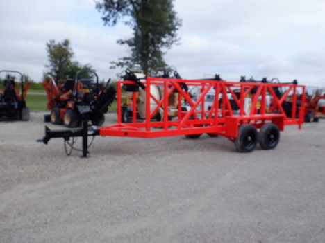USED 2005 BRINDLE 4 REEL TRAILER REEL TRAILER EQUIPMENT #3820-2