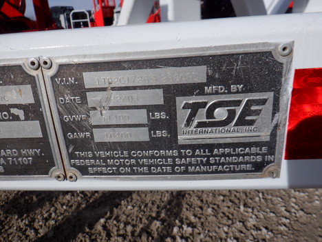 USED 2003 TSE T30/36-VGRC TENSIONER EQUIPMENT #3835-4