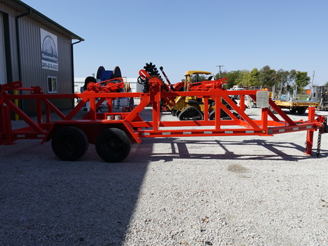 USED 2006 WAGNER-SMITH T-4RC-48X48 REEL TRAILER EQUIPMENT #3844-4