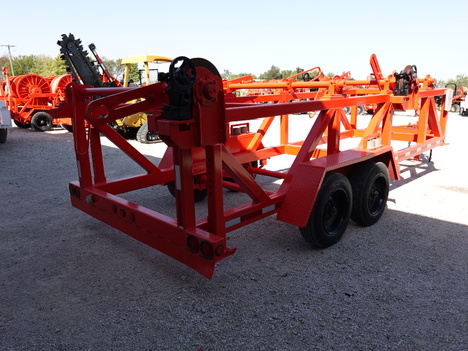 USED 2006 WAGNER-SMITH T-4RC-48X48 REEL TRAILER EQUIPMENT #3844-5