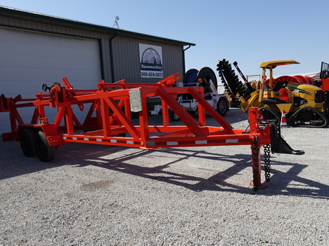 USED 2006 WAGNER-SMITH T-4RC-48X48 REEL TRAILER EQUIPMENT #3844-6