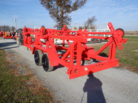 USED 2006 WAGNER-SMITH T-4RC-48X48 REEL TRAILER EQUIPMENT #3844-7