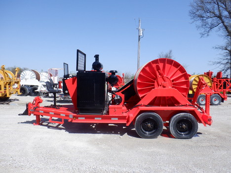 USED 2013 WAGNER-SMITH T-1DPT-180 SINGLE DRUM PULLER EQUIPMENT #3875-1