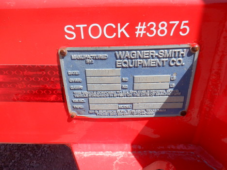 USED 2013 WAGNER-SMITH T-1DPT-180 SINGLE DRUM PULLER EQUIPMENT #3875-15