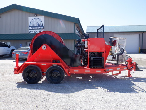 USED 2013 WAGNER-SMITH T-1DPT-180 SINGLE DRUM PULLER EQUIPMENT #3875-4