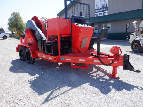 USED 2013 WAGNER-SMITH T-1DPT-180 SINGLE DRUM PULLER EQUIPMENT #3875-5