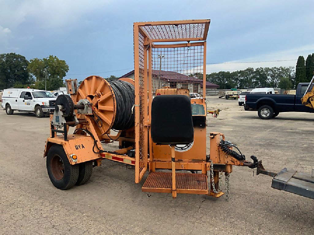 USED 1998 SHERMAN & REILLY PT3366 SINGLE DRUM PULLER EQUIPMENT #3885