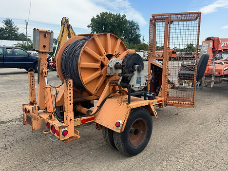 USED 1998 SHERMAN & REILLY PT3366 SINGLE DRUM PULLER EQUIPMENT #3885-2