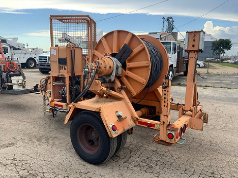 USED 1998 SHERMAN & REILLY PT3366 SINGLE DRUM PULLER EQUIPMENT #3885-3