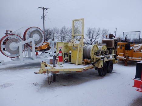 USED 1987 SHERMAN & REILLY PLW12 4 DRUM PULLER EQUIPMENT #3895-1
