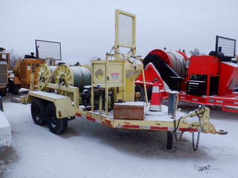 USED 1987 SHERMAN & REILLY PLW12 4 DRUM PULLER EQUIPMENT #3895-2