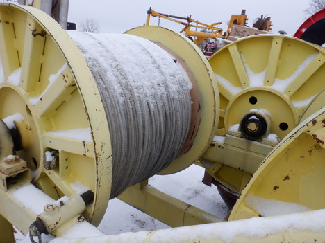 USED 1987 SHERMAN & REILLY PLW12 4 DRUM PULLER EQUIPMENT #3895-5