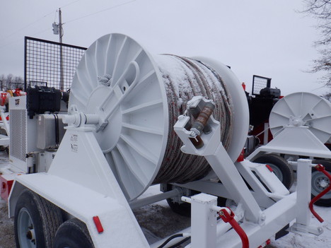 USED 2015 TSE TSE DPT-60 SINGLE DRUM PULLER EQUIPMENT #3906-2