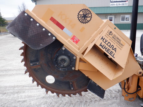 USED 2007 RIVER CITY MFG HYDRA WHEEL RD 321B ROCK SAW EQUIPMENT #3912-2