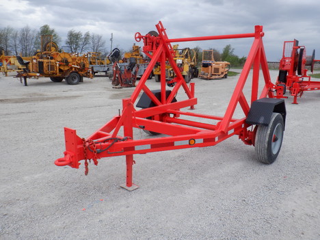 USED 2006 BRINDLE CRT95 REEL TRAILER EQUIPMENT #3916-2