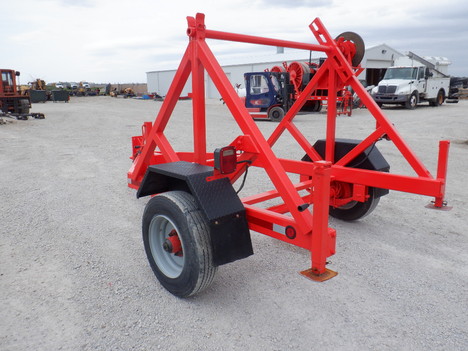 USED 2006 BRINDLE CRT95 REEL TRAILER EQUIPMENT #3916-3