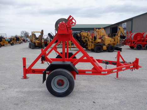 USED 2006 BRINDLE CRT95 REEL TRAILER EQUIPMENT #3916-4