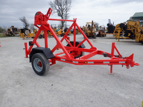 USED 2006 BRINDLE CRT95 REEL TRAILER EQUIPMENT #3916-5
