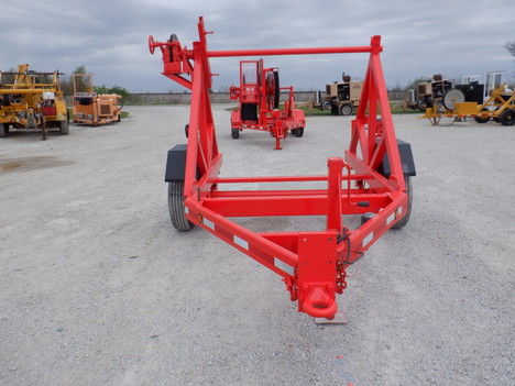 USED 2006 BRINDLE CRT95 REEL TRAILER EQUIPMENT #3916-7