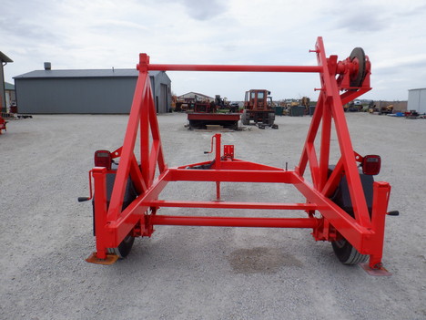 USED 2006 BRINDLE CRT95 REEL TRAILER EQUIPMENT #3916-8