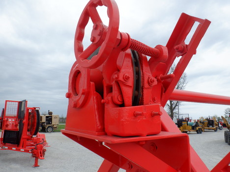 USED 2006 BRINDLE CRT95 REEL TRAILER EQUIPMENT #3916-9