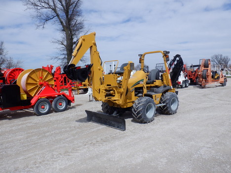 USED 2011 VERMEER RTX550 RIDE-ON TRENCHER EQUIPMENT #3924-2