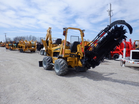 USED 2011 VERMEER RTX550 RIDE-ON TRENCHER EQUIPMENT #3924-3