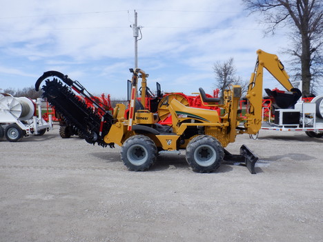 USED 2011 VERMEER RTX550 RIDE-ON TRENCHER EQUIPMENT #3924-4