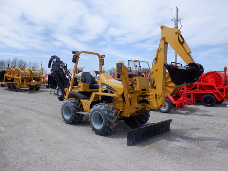 USED 2011 VERMEER RTX550 RIDE-ON TRENCHER EQUIPMENT #3924-5