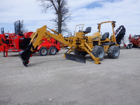 USED 2011 VERMEER RTX550 RIDE-ON TRENCHER EQUIPMENT #3924-7
