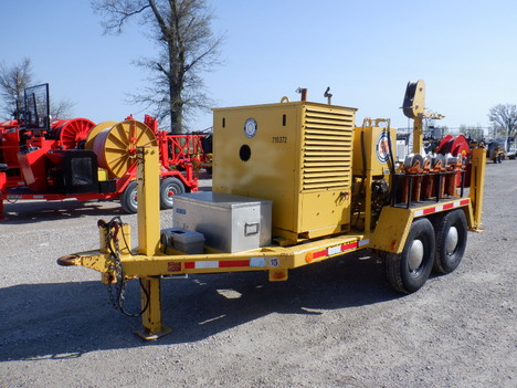 USED 2002 SHERMAN & REILLY DUCT DAWG DDHA-75-T UNDERGROUND PULLER EQUIPMENT #3936-2