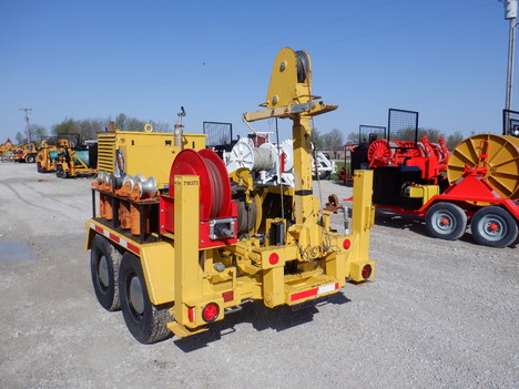 USED 2002 SHERMAN & REILLY DUCT DAWG DDHA-75-T UNDERGROUND PULLER EQUIPMENT #3936-3