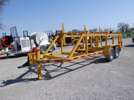 USED 1994 TSE RC-4 72X44-3 REEL TRAILER EQUIPMENT #3940-2