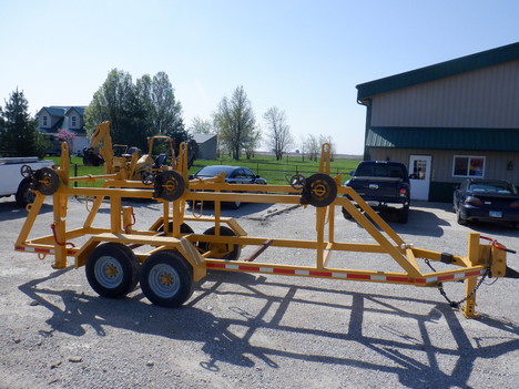 USED 1994 TSE RC-4 72X44-3 REEL TRAILER EQUIPMENT #3940-4