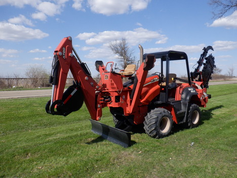 USED 2007 DITCH WITCH RT75 RIDE-ON TRENCHER EQUIPMENT #3950-2