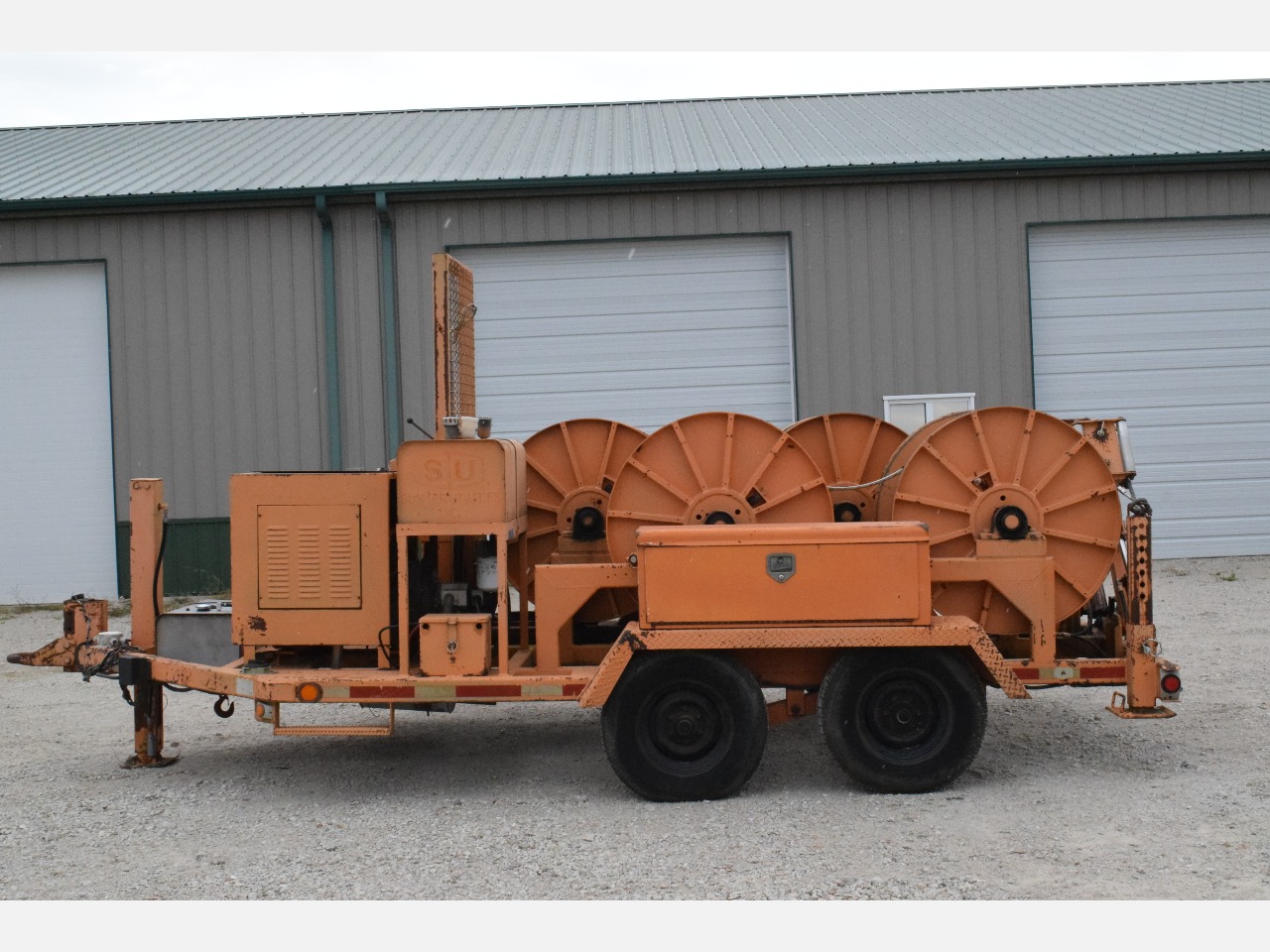 USED 1997 SHERMAN & REILLY PLW180 4 DRUM PULLER EQUIPMENT #3956